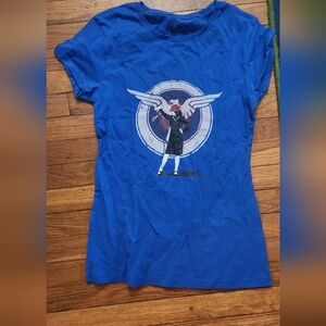 Tee Fury Agent Carter blue tee shirt